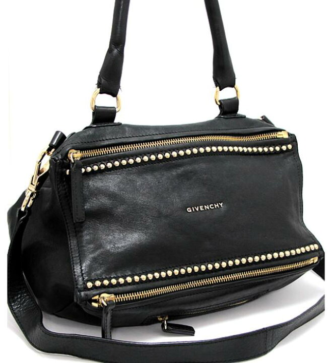 楽天市場】ジバンシー GIVENCHY パンドラ 2WAYバッグ スタッズ レザー 