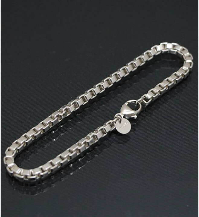 楽天市場】美品 ティファニー TIFFANY&CO ベネチアン ブレスレット 