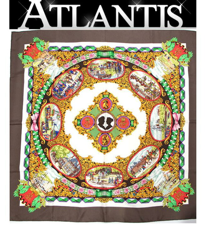 楽天市場】エルメス HERMES カレ90 大判スカーフ L 