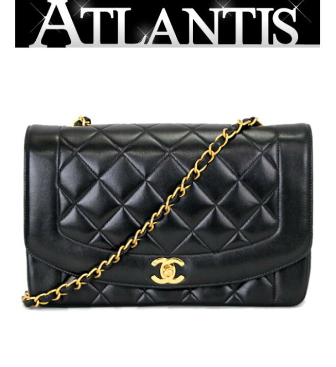 楽天市場】シャネル CHANEL ダイアナフラップ マトラッセ25 チェーン  