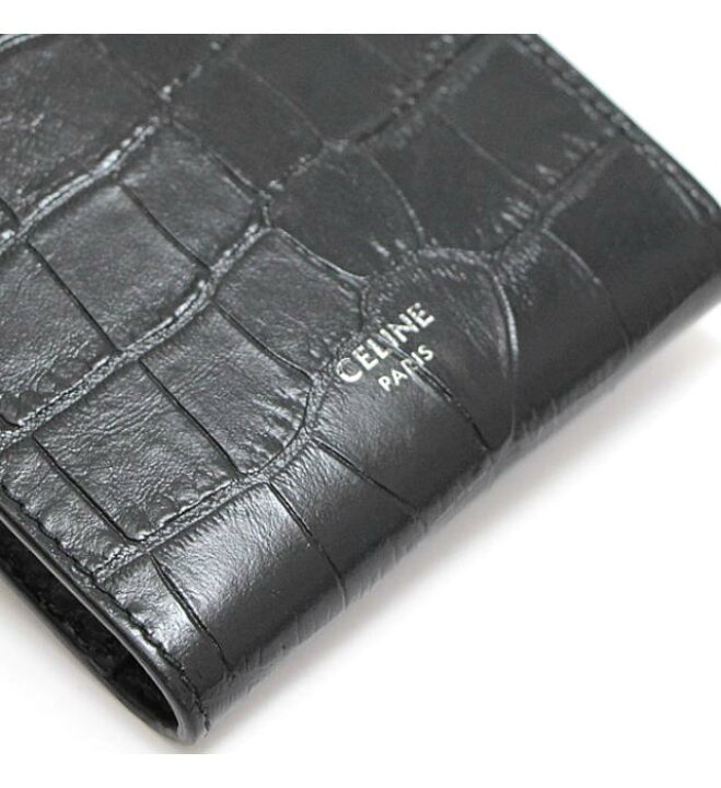 楽天市場】美品 セリーヌ CELINE フォンポーチ スマホケース クロコ型 