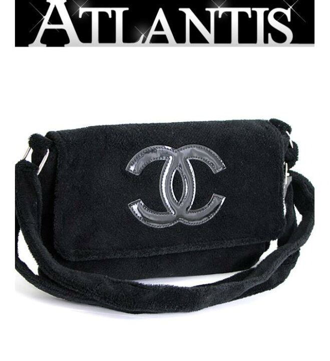楽天市場】極美品 シャネル CHANEL ノベルティ パイル地 ショルダー 