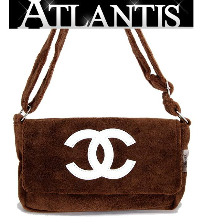 楽天市場】極美品 シャネル CHANEL ノベルティ パイル地 ショルダー 