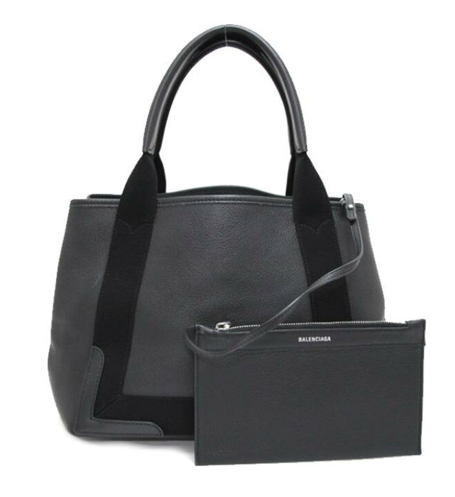 楽天市場】バレンシアガ BALENCIAGA ネイビーカバス Sトートバッグ 
