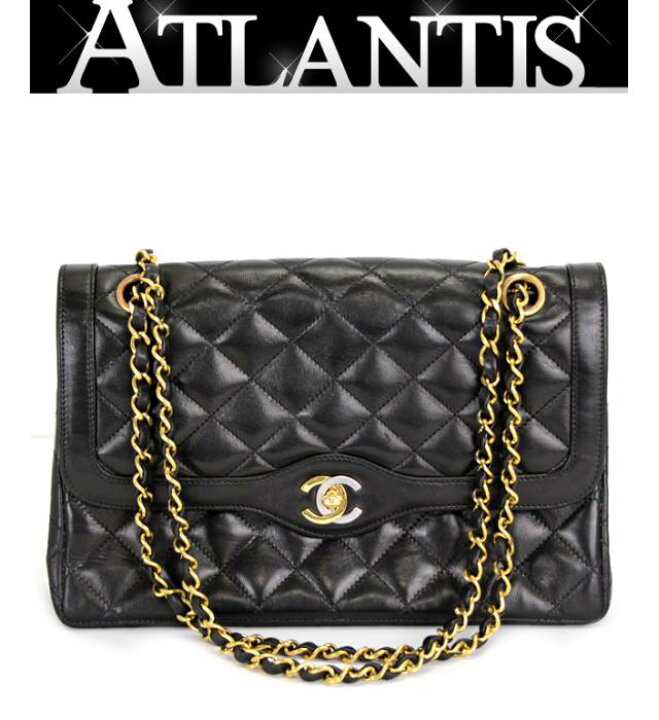 楽天市場】シャネル CHANEL パリ限定 マトラッセ25 Wフラップ チェーン 