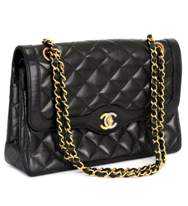 楽天市場】シャネル CHANEL パリ限定 マトラッセ25 Wフラップ チェーン  
