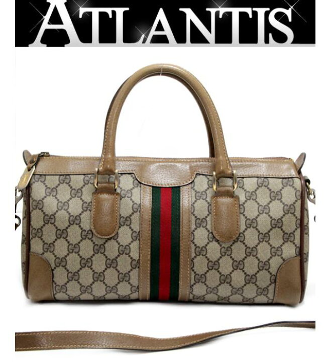 楽天市場】グッチ GUCCI オールドグッチ GG柄 2WAYバッグ ヴィンテージ  