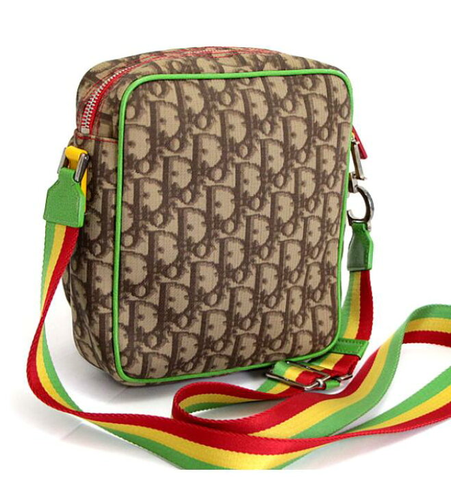 楽天市場】ディオール Dior 希少トロッター ショルダーバッグ ラスタ  