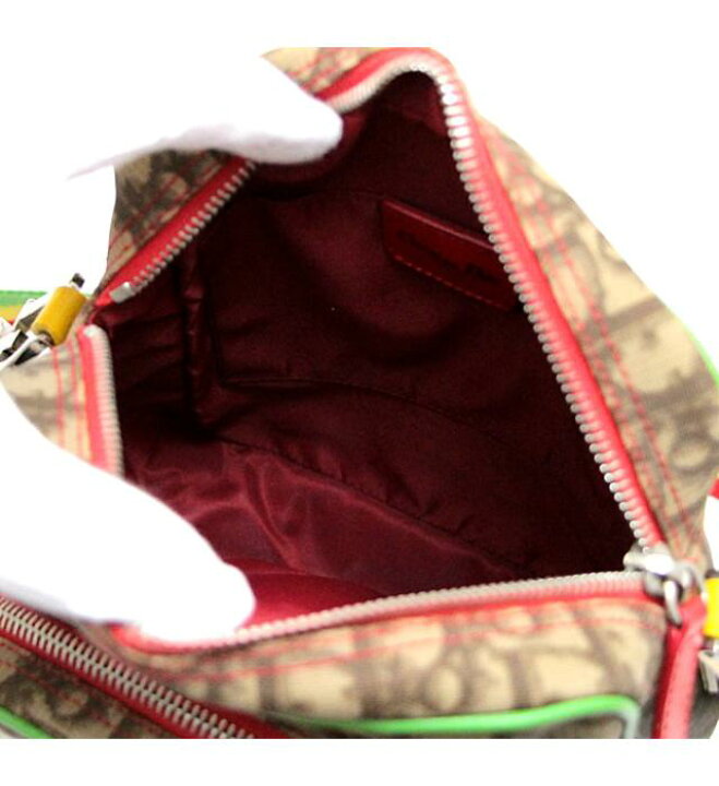 楽天市場】ディオール Dior 希少トロッター ショルダーバッグ ラスタ  