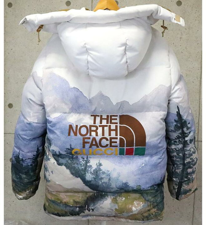 楽天市場】銀座店 グッチ ×THE NORTH FACE コラボ トレイルプリント 