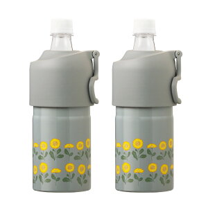 �I�ׂ�2�Z�b�g �A�g���X �y�b�g�{�g���z���_�[ �{�g���C���{�g�� �ԕ� 500ml 650ml �ۗ� �ۉ� �^��f�M �܂肽���ݎ� �n���h���t�� ������t�� �X�e�����X ���� �y�b�g�{�g���P�[�X �y�b�g�{