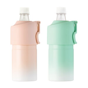 �I�ׂ�2�Z�b�g �A�g���X �y�b�g�{�g���z���_�[ �{�g���C���{�g�� �O���f�[�V���� 500ml 650ml �ۗ� �ۉ� �^��f�M �܂肽���ݎ� �n���h���t�� ������t�� �X�e�����X ���� �y�b�g�{�g���P�[