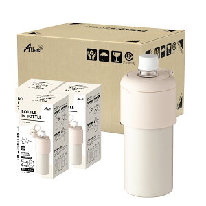 24�Z�b�g �A�g���X �y�b�g�{�g���z���_�[ �{�g���C���{�g�� 500ml 650ml �ۗ� �ۉ� �^��f�M �܂肽���ݎ� �n���h���t�� ������t�� �X�e�����X ���� �y�b�g�{�g���P�[�X �J�o�[ �N�[���[ �M