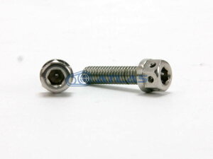 JSM Star Bolt CNC加工 ヘキサゴンヘッド SUS ステンレス ボルト M4×15mm P0.7mm