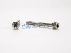 Star Bolt CNC加工 ヘキサゴンヘッド SUS ステンレス ボルト M4×45mm P0.7mm