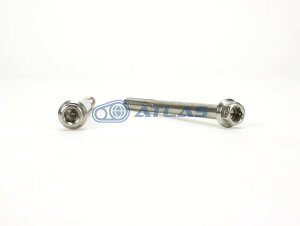 Star Bolt CNC加工 ヘキサゴンヘッド SUS ステンレス ボルト M6×80mm P1.0mm