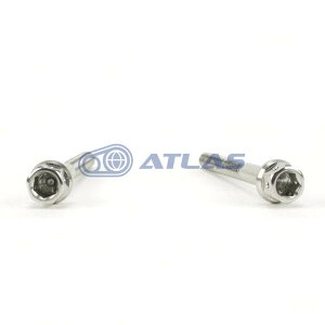 Star Bolt CNCH wLTSwbh SUS XeX {g M5×45mm P0.8mm SILVER