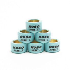 KOSO EVO レーシングウエイトローラーセット φ20×12mm 8.5g 6個入り