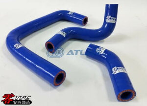 シリコンラジエーターホース AEROX NVX N-MAX TRICITY 耐高温 耐高圧 耐油 高寿命 ブルー