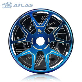 SCRK 1〜5型シグナスX CYGNUS X BW'S125 BW'S X BW'S R 強化クラッチ 鍛造ハウジング アウターセット 競技版 タイプR チタンブルー