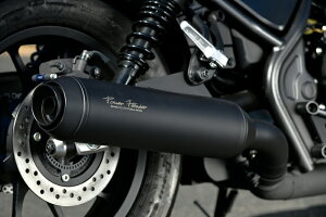 BEAMS G181-24-001 Rebel レブル250 17~ 2BK-MC49 パワーヘッダー S マットブラック スリップオン マフラー ビームス