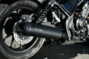 BEAMS G1016-24-001 Rebel レブル250 8BK-MC49 パワーヘッダー S マットブラック スリップオン ビームス マフラー