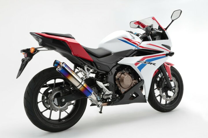 楽天市場】BEAMS CBR400R マフラー G174-53-P1J CORSA-EVO2 ヒート 