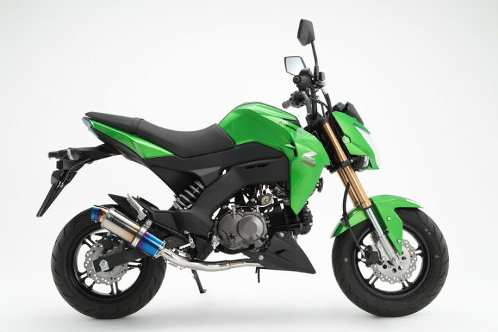 楽天市場】BEAMS Z125PRO マフラー G424-53-007 2BJ-BR125H R-EVO 