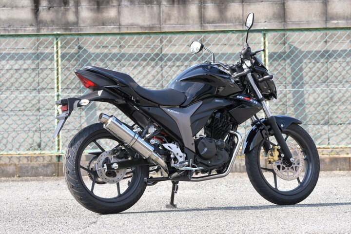 楽天市場】BEAMS G334-53-008 GIXXER 150 ジクサー R-EVO ステンレス 
