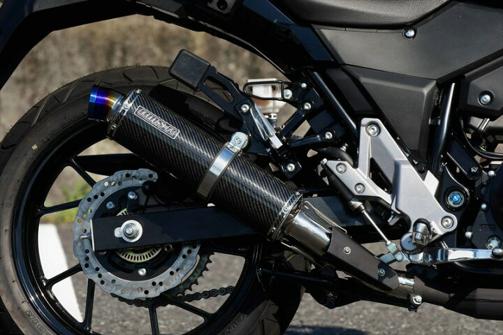 楽天市場】BEAMS V-STROM250 マフラー G337-53-P2J 2BK-DS11A R-EVO 