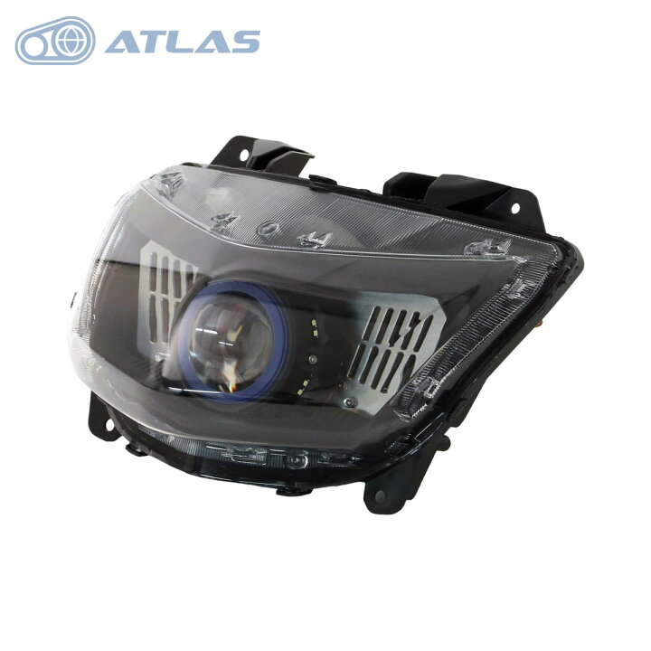 楽天市場】GAMMAS 5型シグナスX CYGNUS X 魚眼ヘッドライト LED 50W 