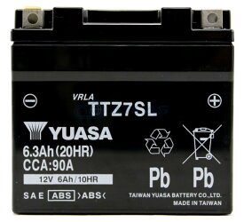 台湾ユアサ TAIWAN YUASA TTZ7SL 初期充電済み 1年保証 互換YTZ7S FTZ7S