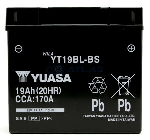 pYUASA YT19BL-BS t[dς 1Nۏؕt ݊ EXIDE 61212346800 BMW 19A 51913