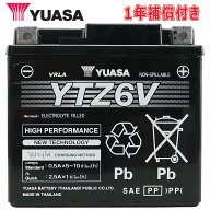 バイク バッテリー THAI YUASA タイユアサ YTZ6V 液入り充電済 互換 GTZ6V FTZ6V