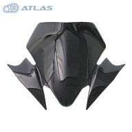 KOSO 7型シグナスX CYGNUS X XR エアロショートスクリーン バイザー ブラック