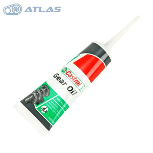 Castrol �J�X�g���[�� �M�A�I�C�� SAE90 GL-4 120cc 2��X�N�[�^�[�N���X �g���؂�T�C�Y �`���[�u�^�C�v