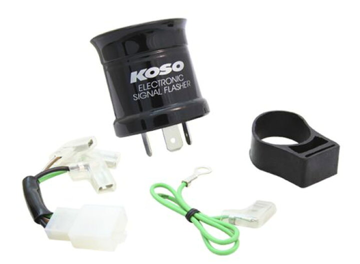 楽天市場】KOSO 汎用LED ウィンカーリレーII フラッシャーリレー 3芯 2