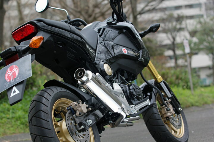 楽天市場】SP TADAO SP忠男マフラー GROM グロム EBJ-JC61 PURE SPORT 
