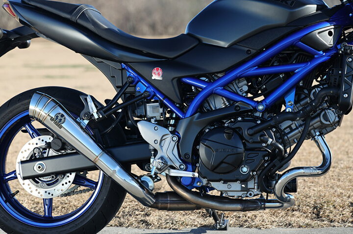 楽天市場】SP TADAO SP忠男 マフラー SV6-PB-01 SV650ABS POWERBOX SUS 