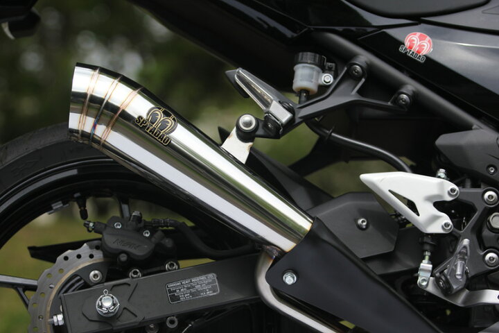 楽天市場】SP TADAO SP忠男 マフラー NI2-PB-31 18~Ninja400 2BL 