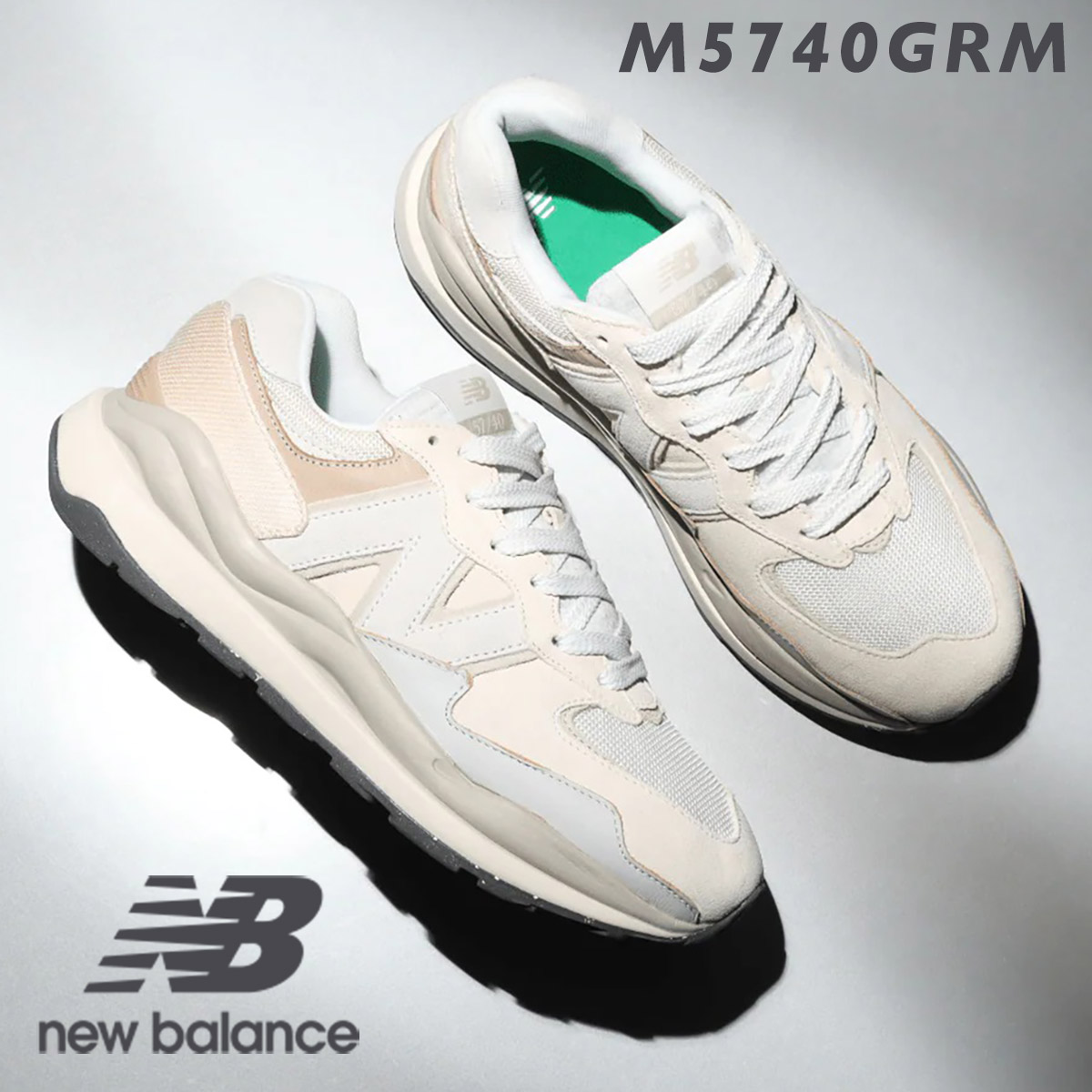 楽天市場】New Balance M5740GRM(ニューバランス M5740GRM)MOONBEAM 
