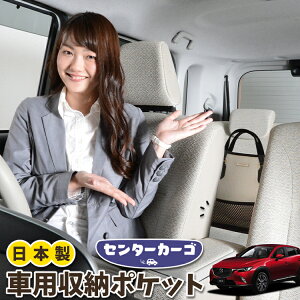 車 収納 バッグ ポケット 多機能 シートバック 小物入れ 便利グッズ ネット 運転席 助手席 ミニバン 軽自動車 SUV ティッシュ スマホ ドリンクホルダー センターカーゴ CX-3 DK系 CX-3 LotNo.05