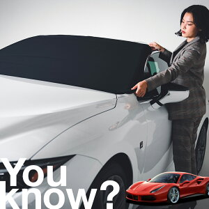 �y�����ԗp�z���A�t�����g�K���X�̓�����h�~ 488GTB�X�p�C�_�[ �t�����g�J�o�[ �����h�~ �T���V�F�[�h ���ʎ� SUV �V�[�g �ԗp�J�o�[ ������ ���悯 ����� �� �� �Ԓ��� �J�[�V�F�[�h �v���C