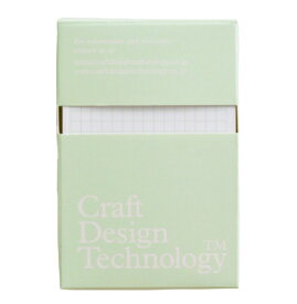 メモック付箋紙　[クラフトデザインテクノロジー]　Adhesive Notes (White / 3mm grid)Craft Design Technology