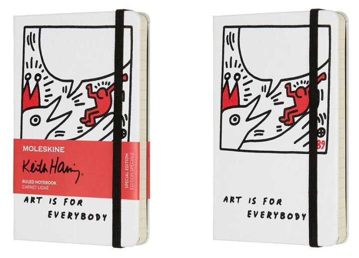 楽天市場】【限定版】MOLESKINE × KEITH HARINGモレスキン キース 