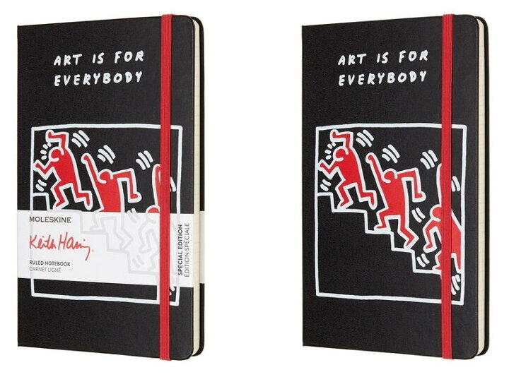 楽天市場】【限定版】MOLESKINE × KEITH HARING モレスキン キース 
