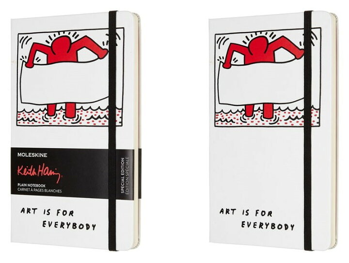 楽天市場】【限定版】MOLESKINE × KEITH HARING モレスキン キース 