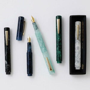 �A�^�V�F �}�[�u�����N�M�@attache Marbled Fountain Pen HIGHTIDE/�n�C�^�C�h
