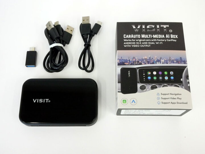 楽天市場】VISIT ELA-V10S HDMI出力付 Car Play 純正搭載車適合 