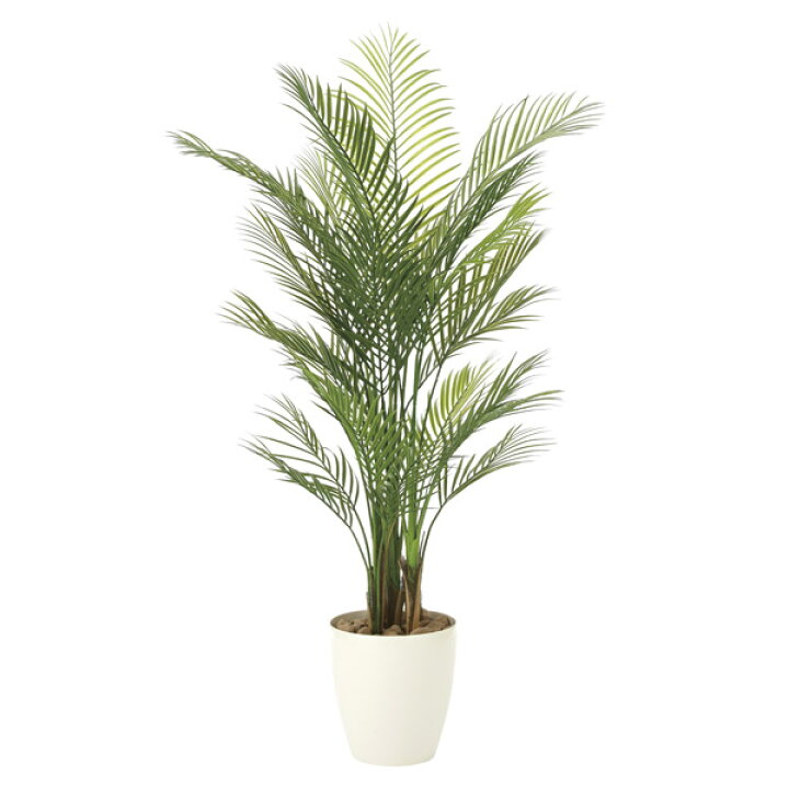 楽天市場 人工観葉植物 観葉植物 屋外対応 フェイクグリーン インテリア 人工植物 高さ150cm 屋外庭園 アレカパーム 植栽 Atom Diy